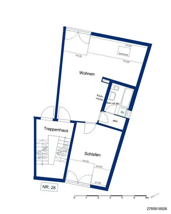 2 room apartment with 57 m² in Wolfsburg – Photo 5
