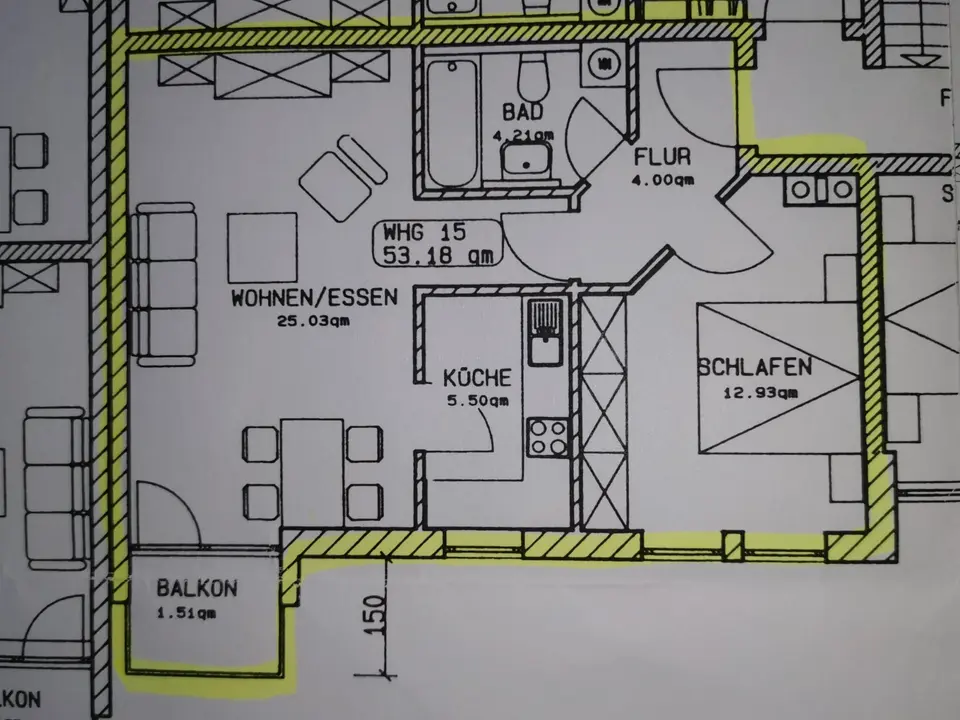 2 Zimmer Wohnung mit 53 m² in Deggendorf – Bild 8