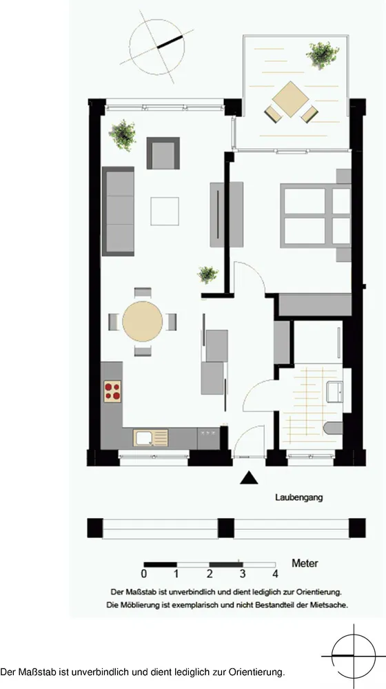 2 Zimmer Wohnung mit 64 m² in Bielefeld – Bild 2