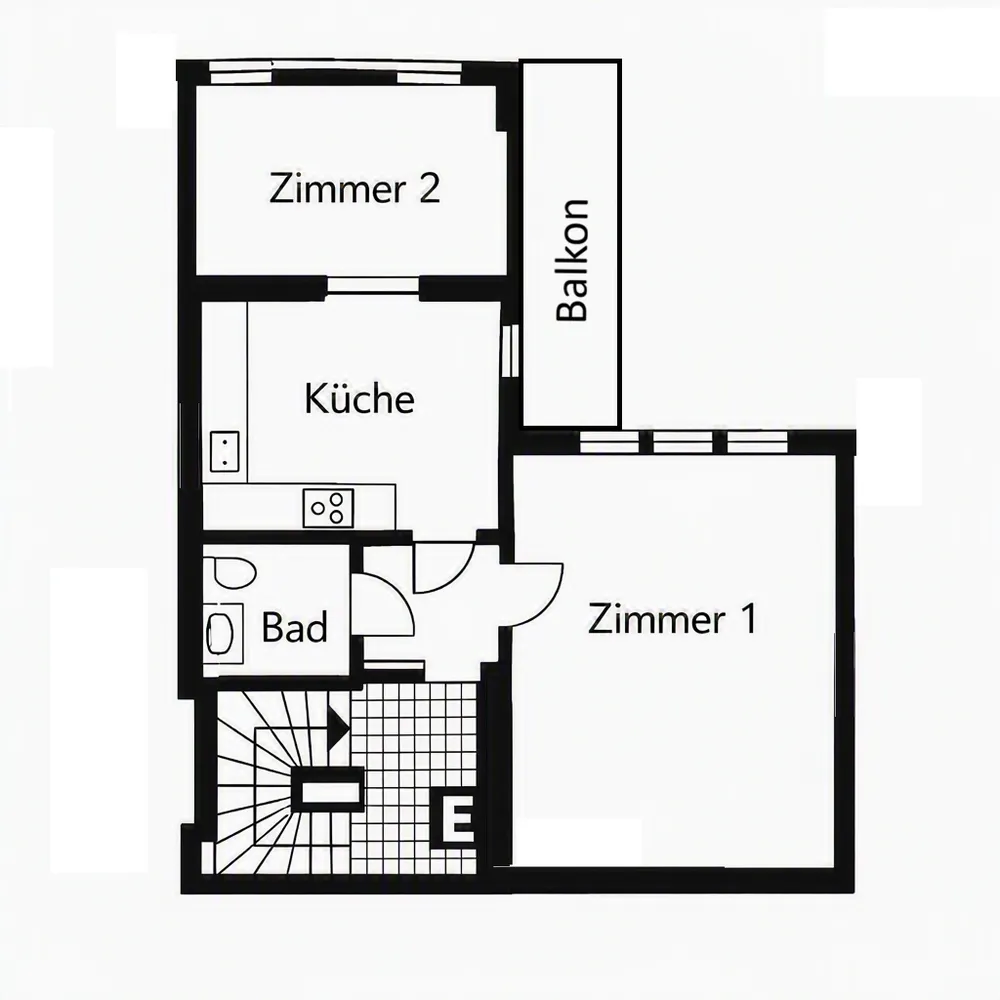 2 Zimmer Wohnung mit 55 m² in Düsseldorf – Bild 11