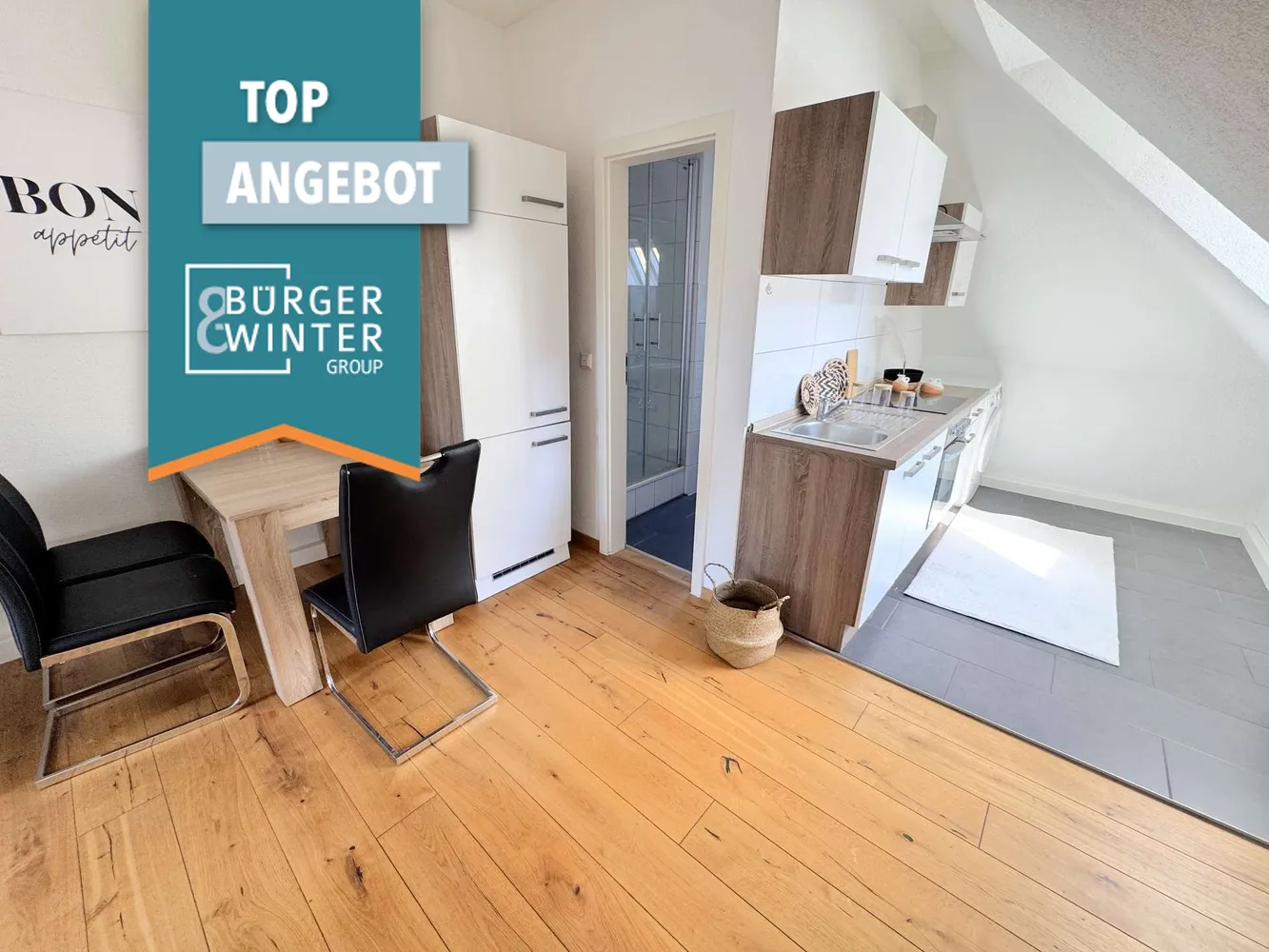 2 room apartment with 58 m² in Mannheim – Photo 3