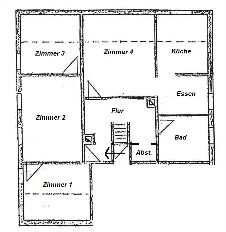 4 Zimmer Wohnung mit 91 m² in Altenburg – Bild 7