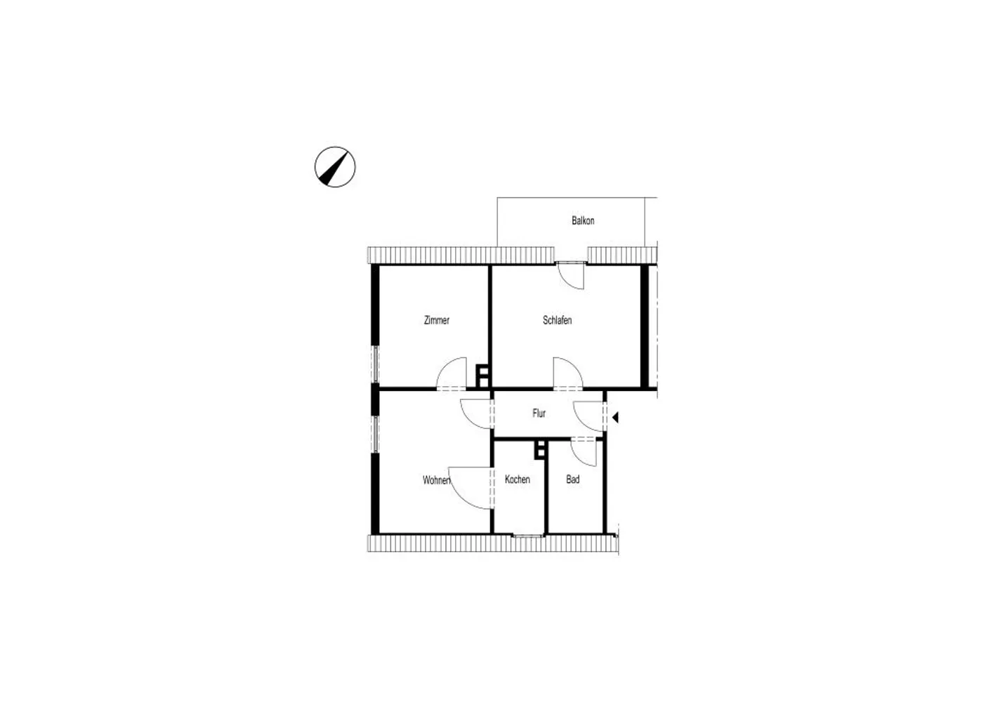 3 Zimmer Wohnung mit 46 m² in Lüdenscheid – Bild 5