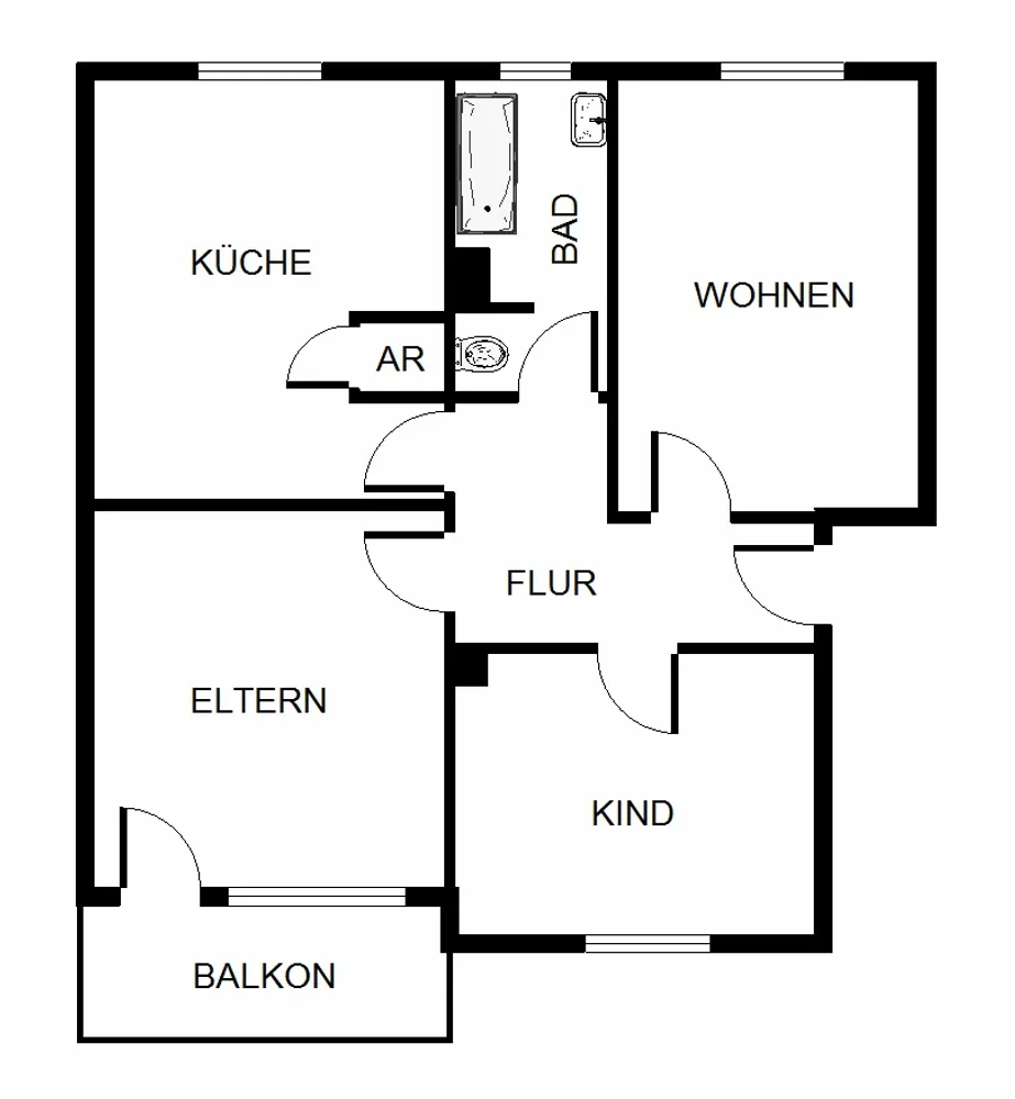 2 Zimmer Wohnung mit 69 m² in Köln – Bild 4