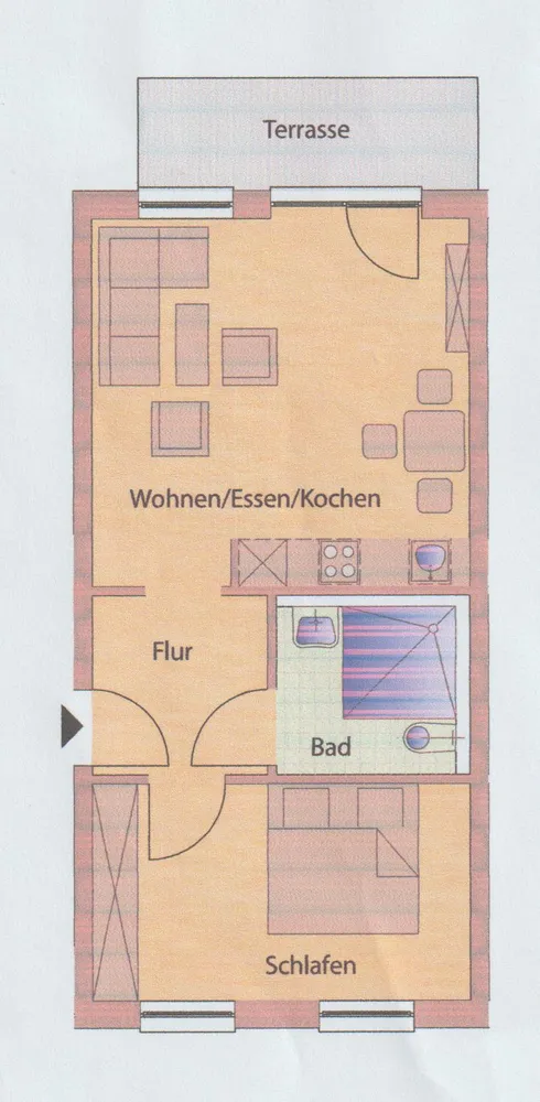 2 Zimmer Wohnung mit 54 m² in Rosenheim – Bild 5
