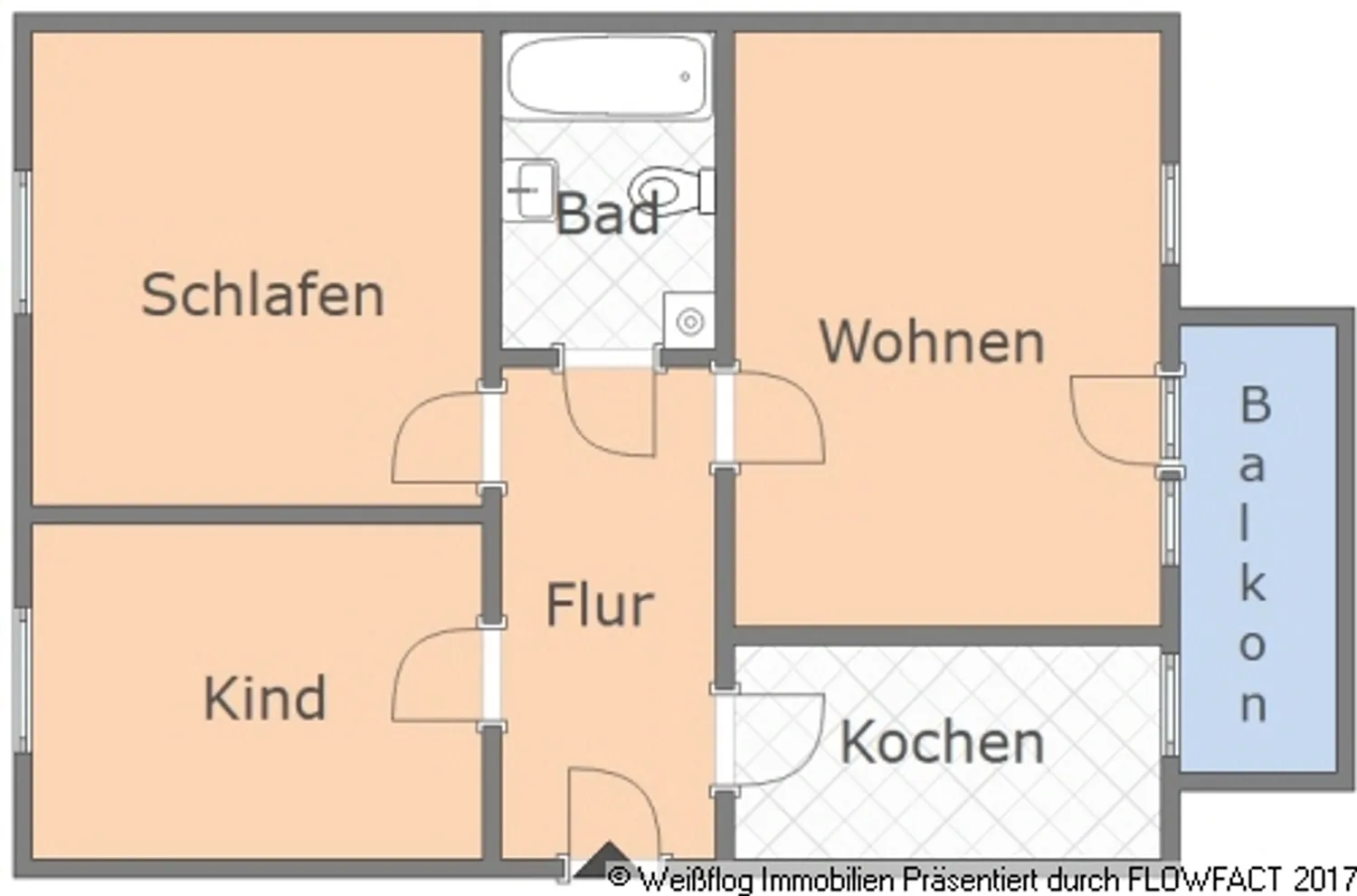 3 Zimmer Wohnung mit 79 m² in Riesa – Bild 5
