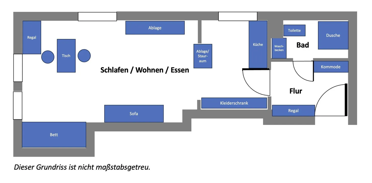 1 Zimmer Wohnung mit 31 m² in Nürnberg – Bild 11