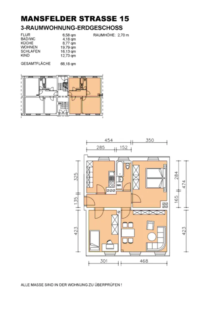 3 room apartment with 68 m² in Dresden – Photo 5