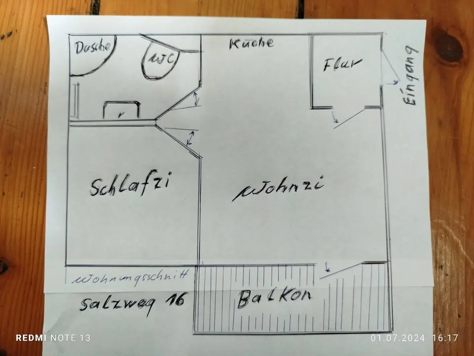 2 Zimmer Wohnung mit 33 m² in Greiz – Bild 9