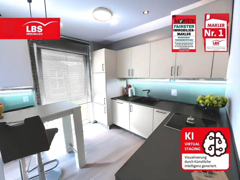4 Zimmer Wohnung mit 89 m² in Moers – Bild 1