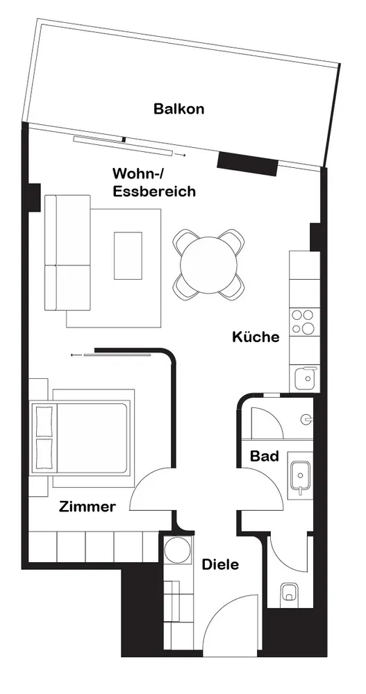 2 Zimmer Wohnung mit 62 m² in Frankfurt am Main – Bild 11