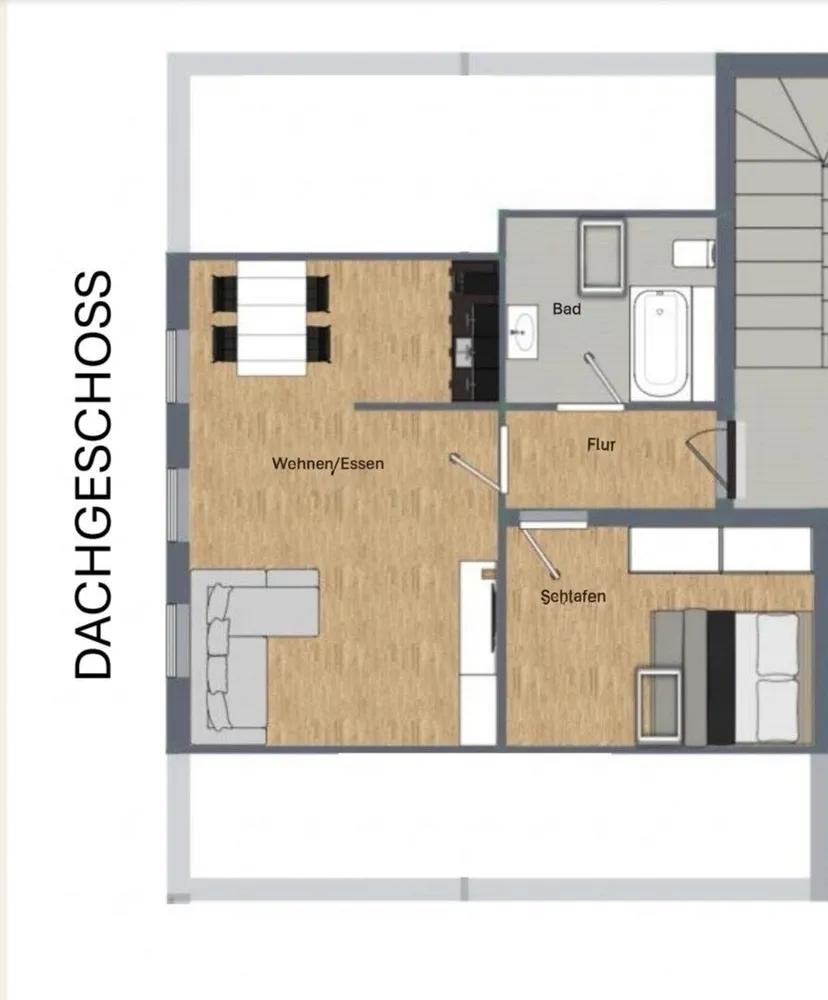 2 Zimmer Wohnung mit 55 m² in Erding – Bild 4