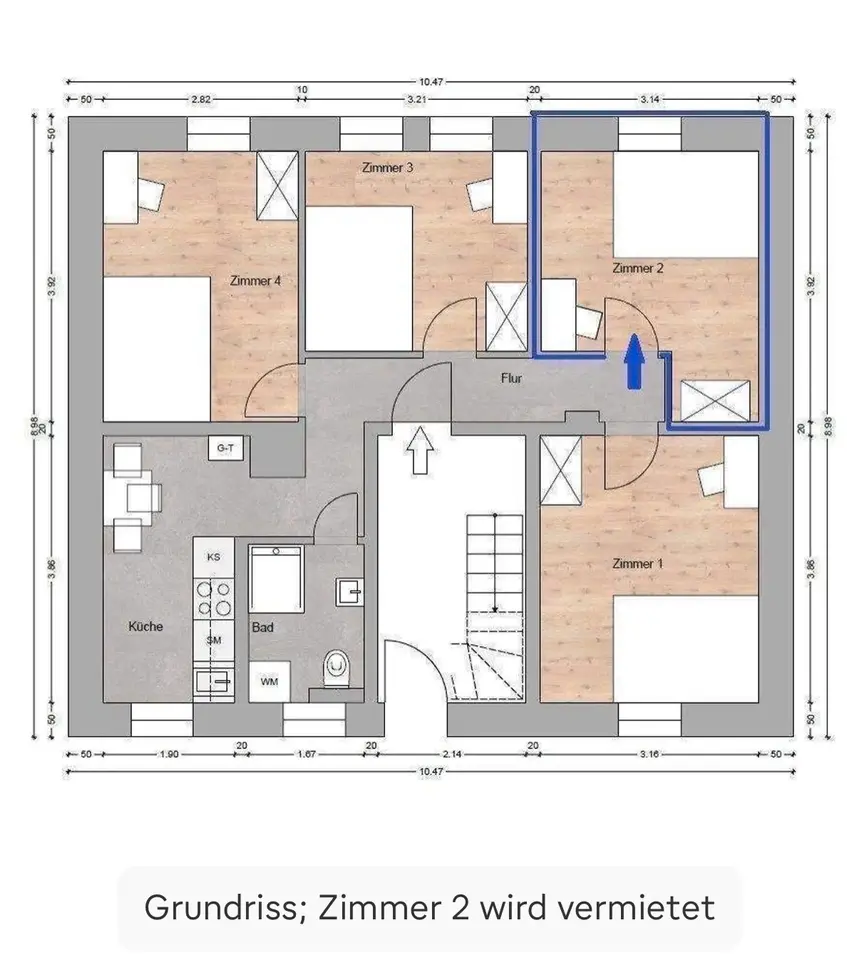 WG-Zimmer mit 11 m² in Nürnberg – Bild 8