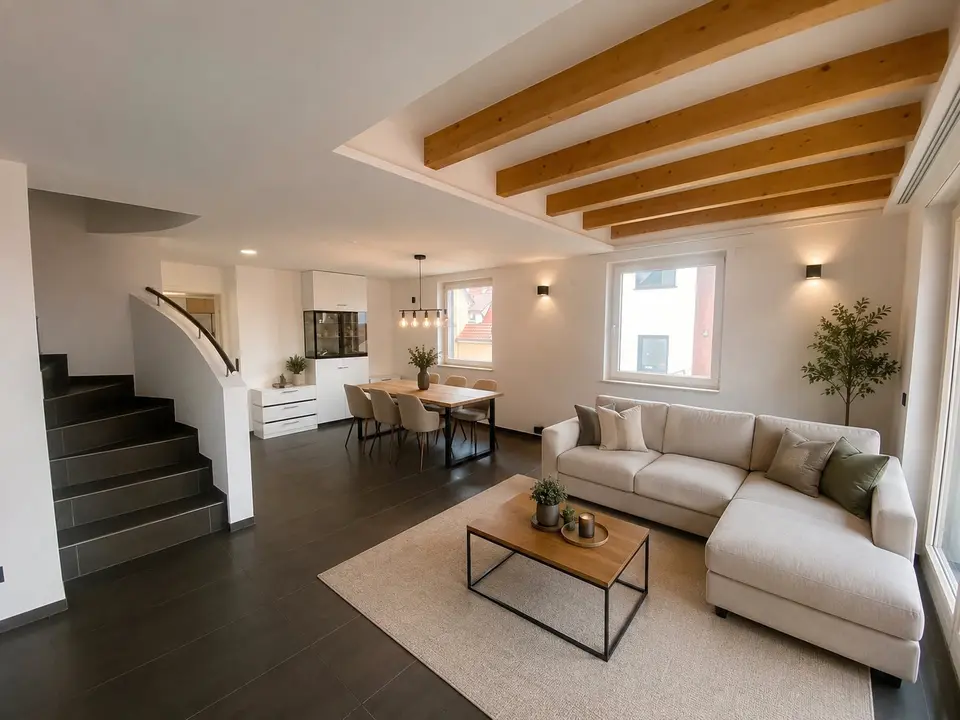 6 Zimmer Wohnung mit 165 m² in Mosbach – Bild 1