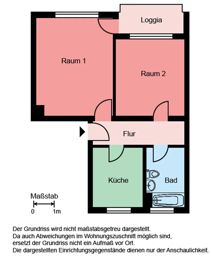 2 Zimmer Wohnung mit 56 m² in Menden (Sauerland) – Bild 5
