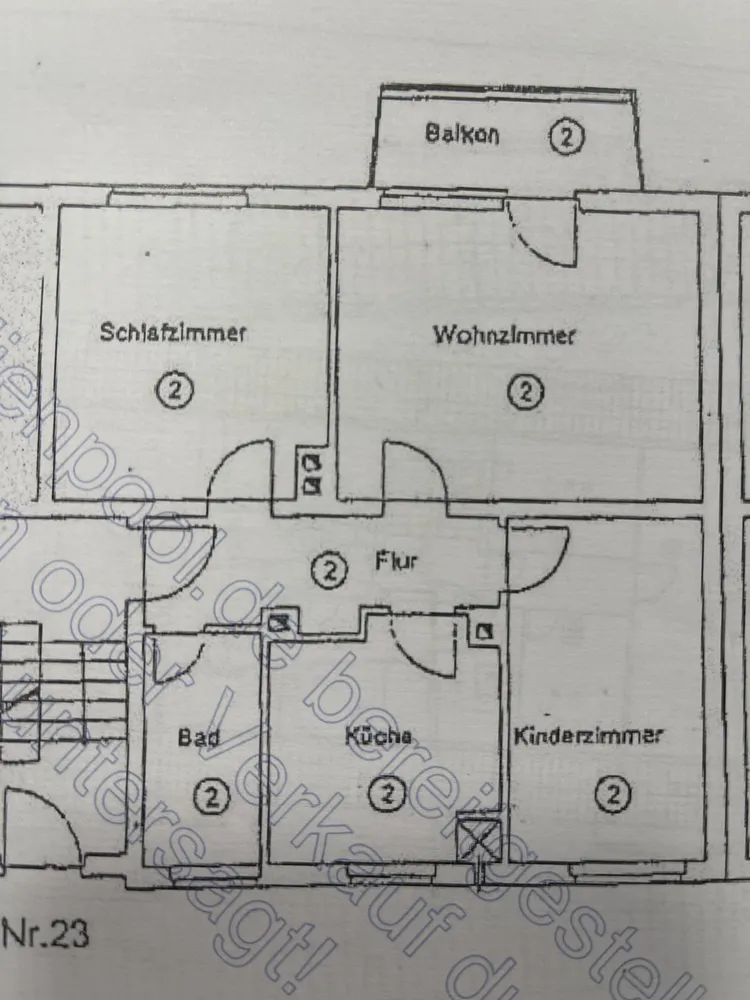 3 Zimmer Wohnung mit 81 m² in Kaiserslautern – Bild 2