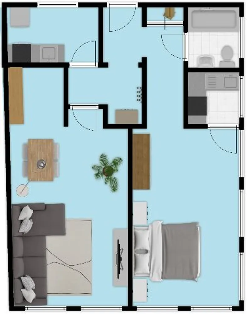 2 Zimmer Wohnung mit 65 m² in Krefeld – Bild 11