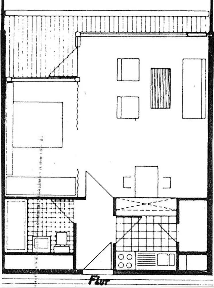 2 Zimmer Wohnung mit 48 m² in Stuttgart – Bild 2