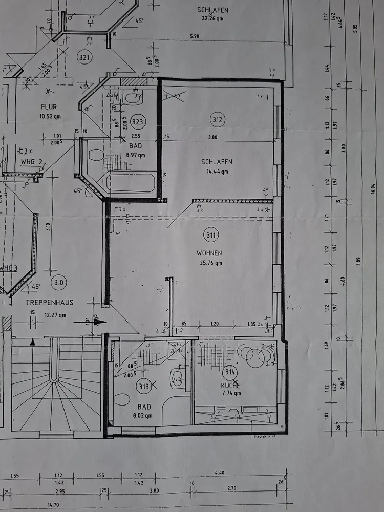 2 Zimmer Wohnung mit 56 m² in Rostock – Bild 4