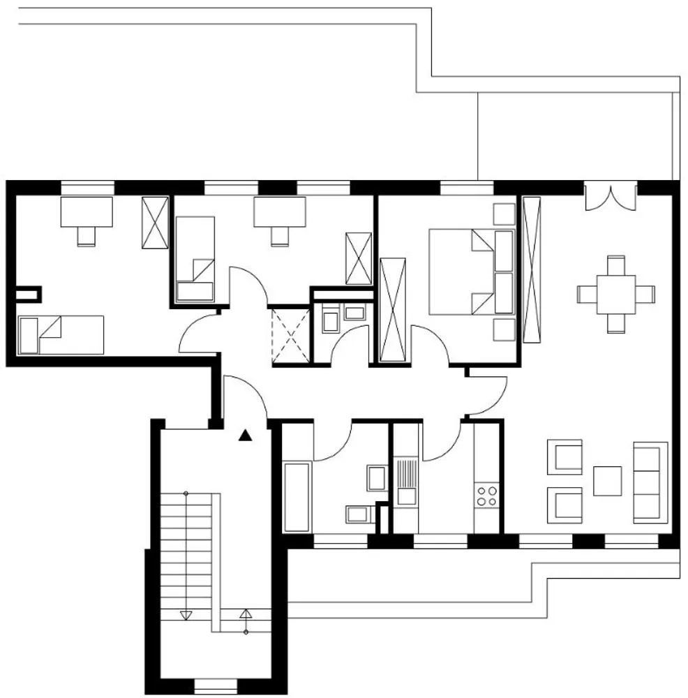 4 Zimmer Wohnung mit 94 m² in Düsseldorf – Bild 5