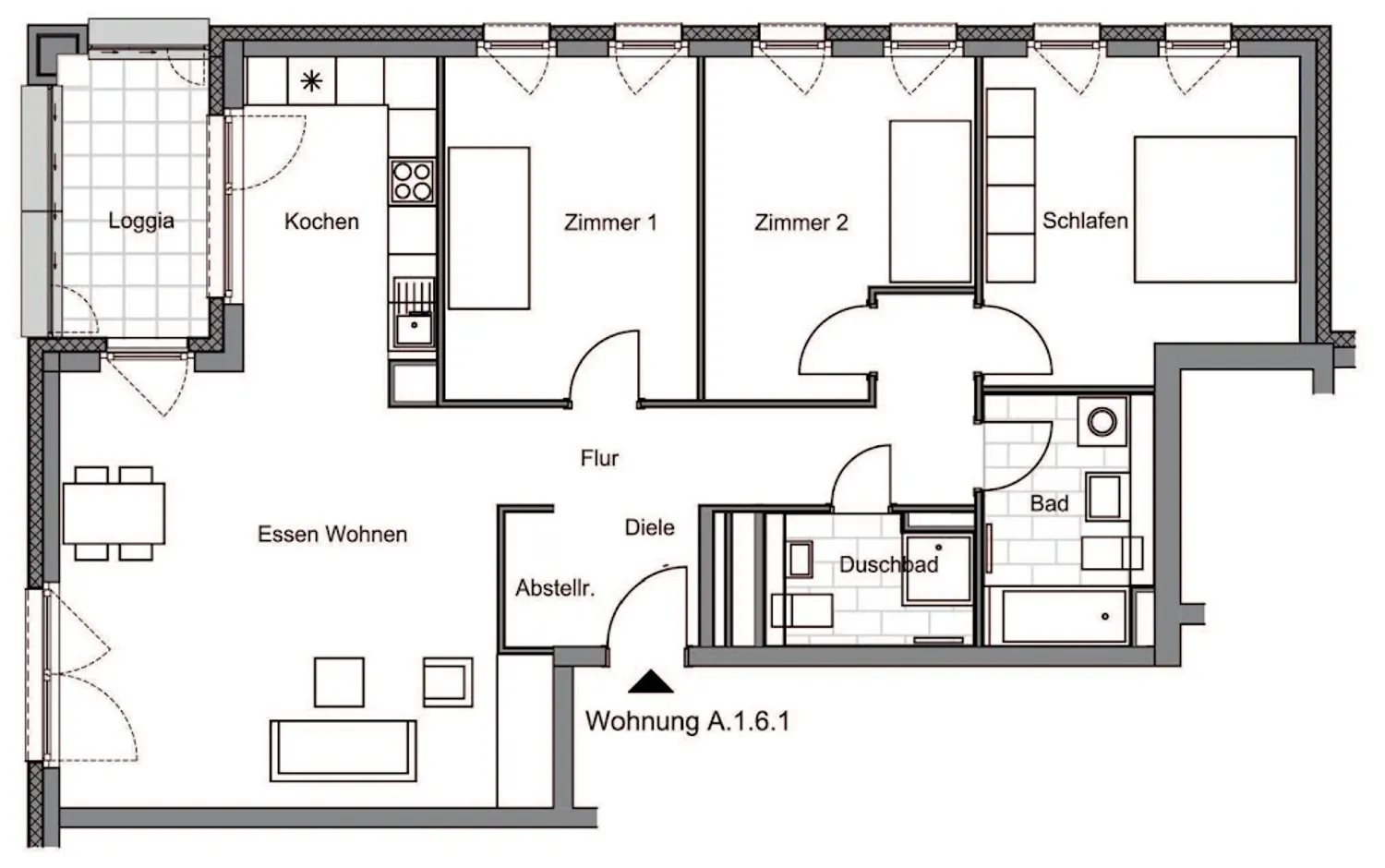 4 Zimmer Wohnung mit 108 m² in Frankfurt am Main – Bild 12