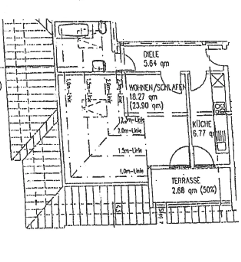 1 Zimmer Wohnung mit 37 m² in Dresden – Bild 12
