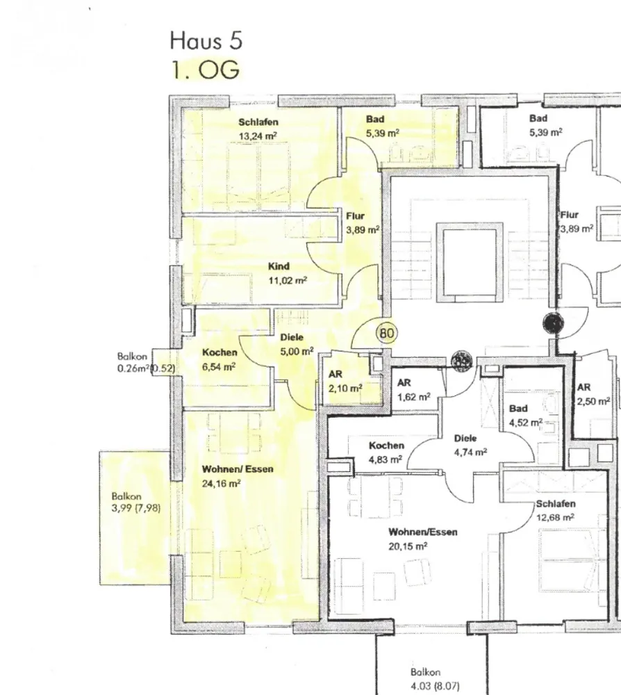 3 Zimmer Wohnung mit 76 m² in Regensburg – Bild 3