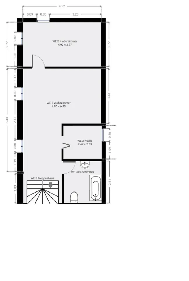 2 Zimmer Wohnung mit 61 m² in Radebeul – Bild 7