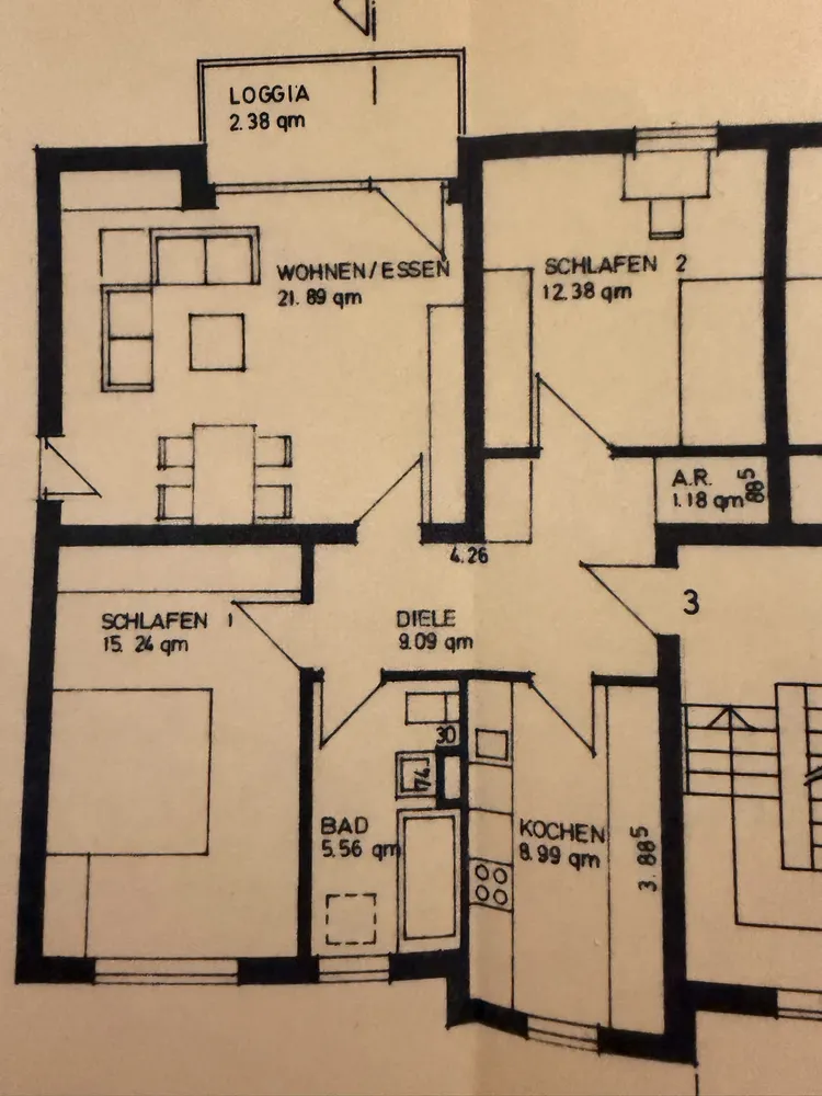 4 Zimmer Wohnung mit 78 m² in Witten – Bild 8