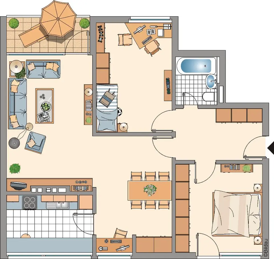 4 Zimmer Wohnung mit 83 m² in Erkrath – Bild 5