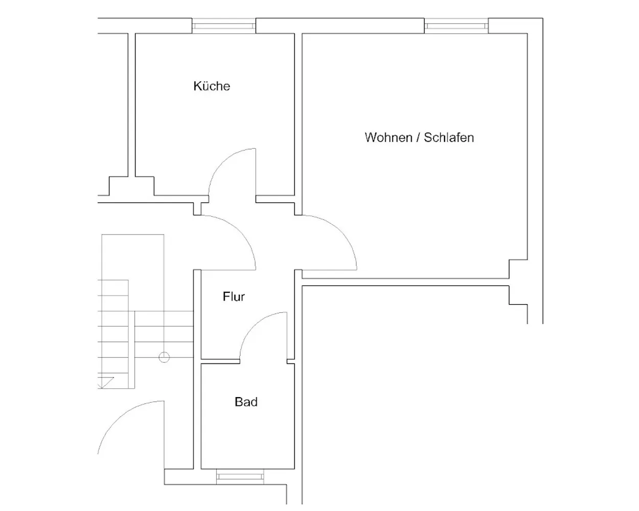 1 Zimmer Wohnung mit 27 m² in Braunschweig – Bild 3