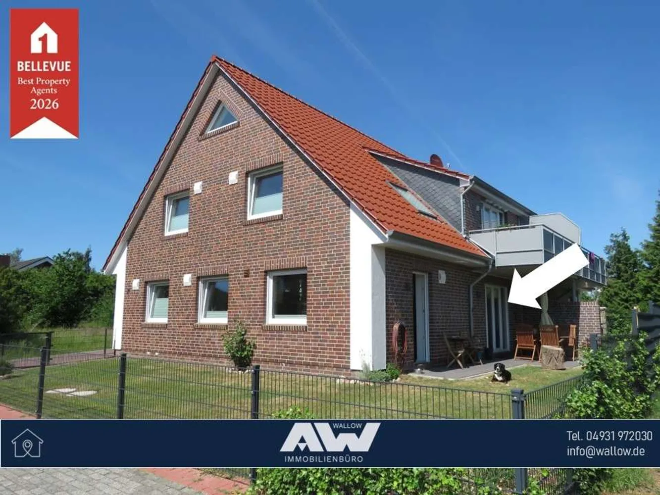 3 Zimmer Wohnung mit 80 m² in Norden – Bild 2
