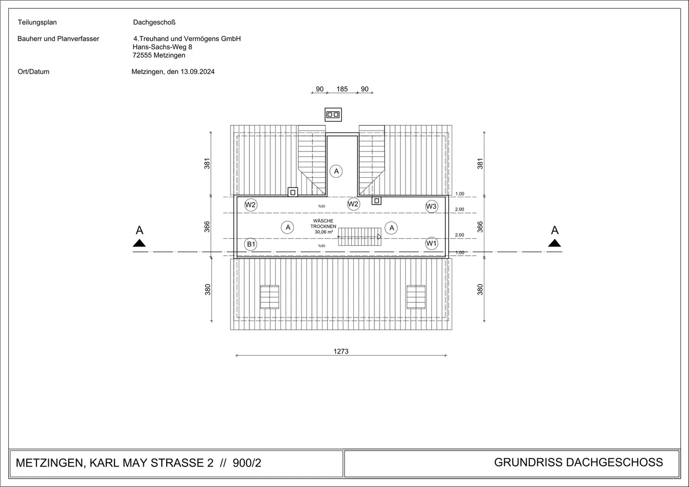 5 Zimmer Wohnung mit 105 m² in Metzingen – Bild 4