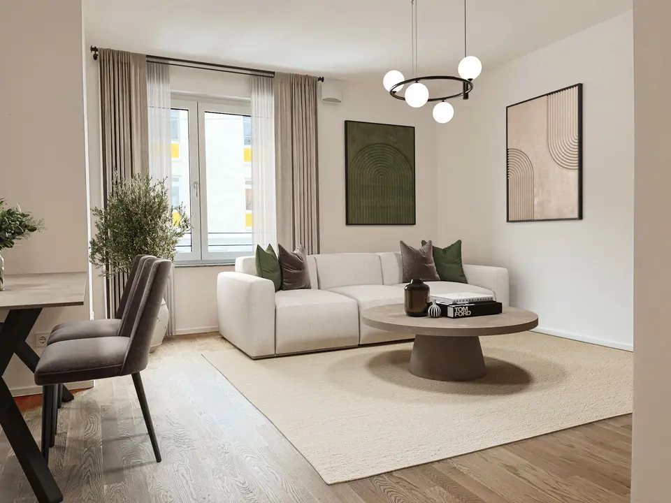 2 Zimmer Wohnung mit 57 m² in Ulm – Bild 1
