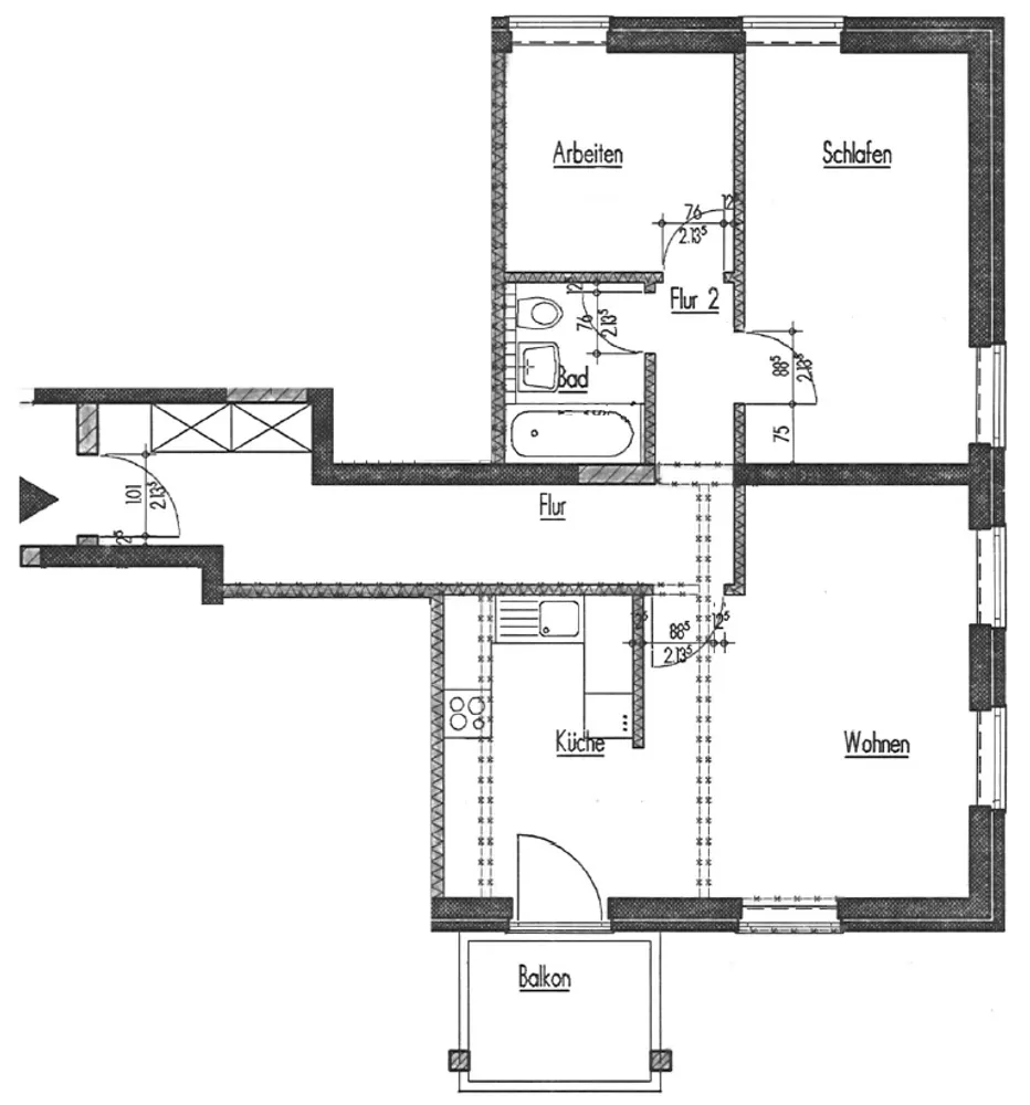 3 room apartment with 69 m² in Oldenburg – Photo 8