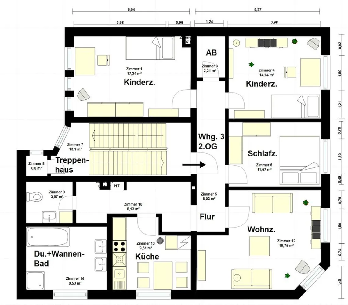 4 Zimmer Wohnung mit 105 m² in Iserlohn – Bild 12