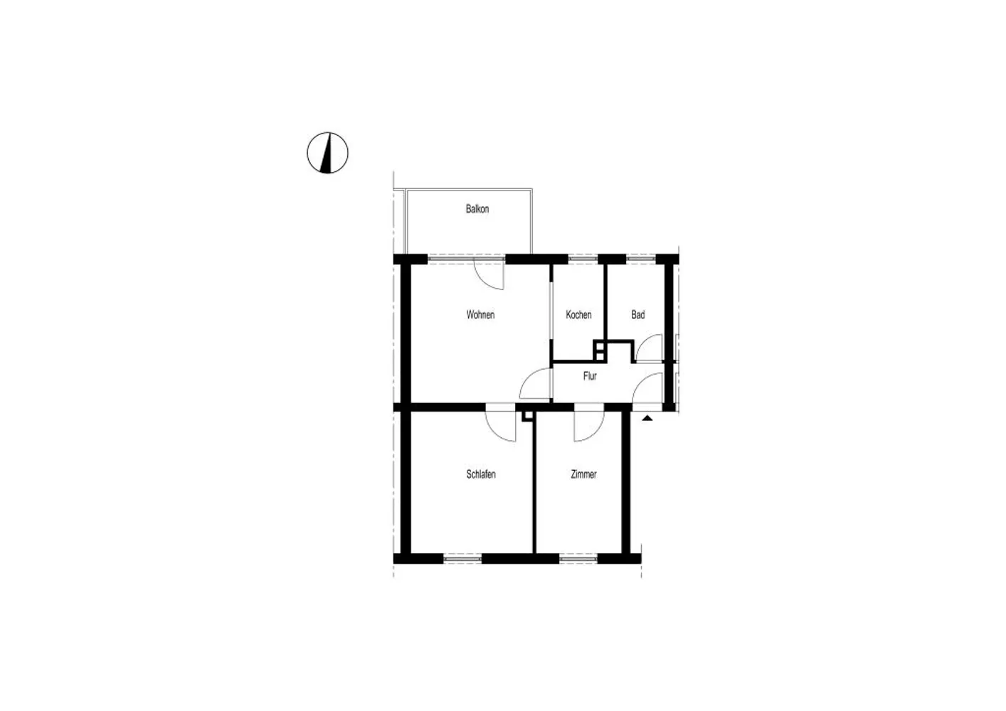 3 Zimmer Wohnung mit 55 m² in Lüdenscheid – Bild 4