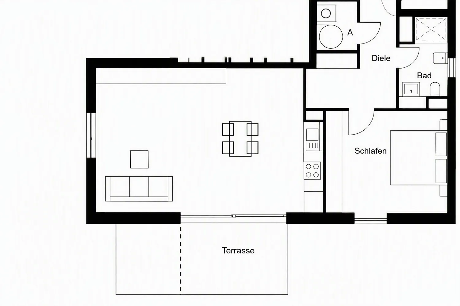 2 Zimmer Wohnung mit 68 m² in Ulm – Bild 8