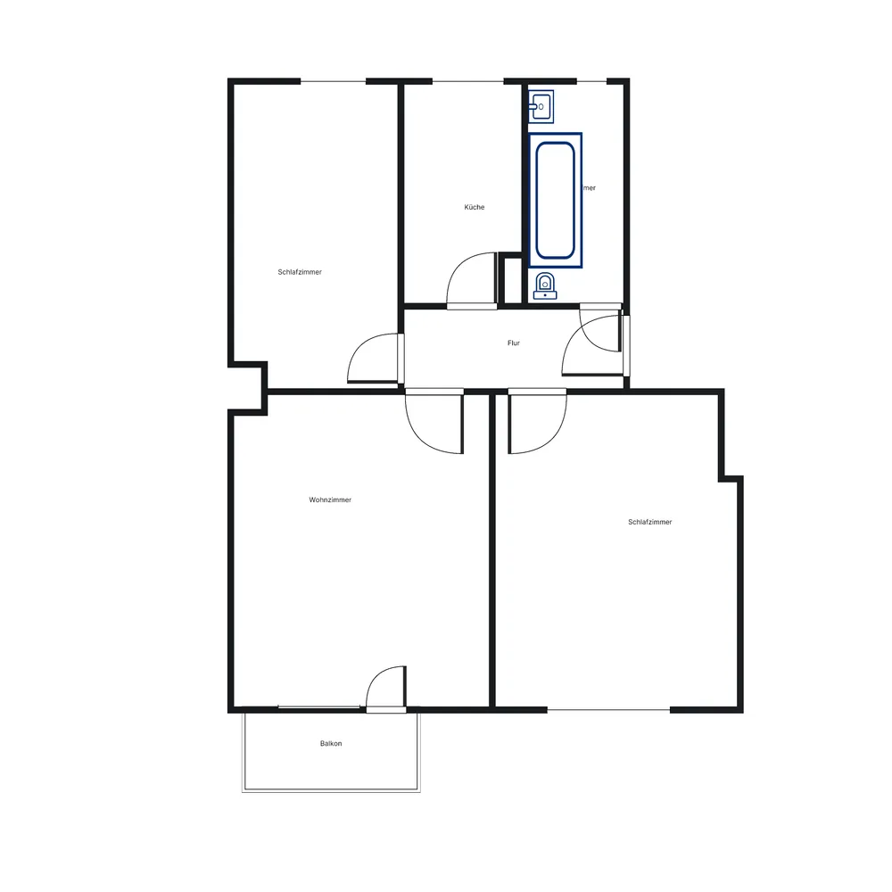 3 room apartment with 53 m² in Brunswick – Photo 7