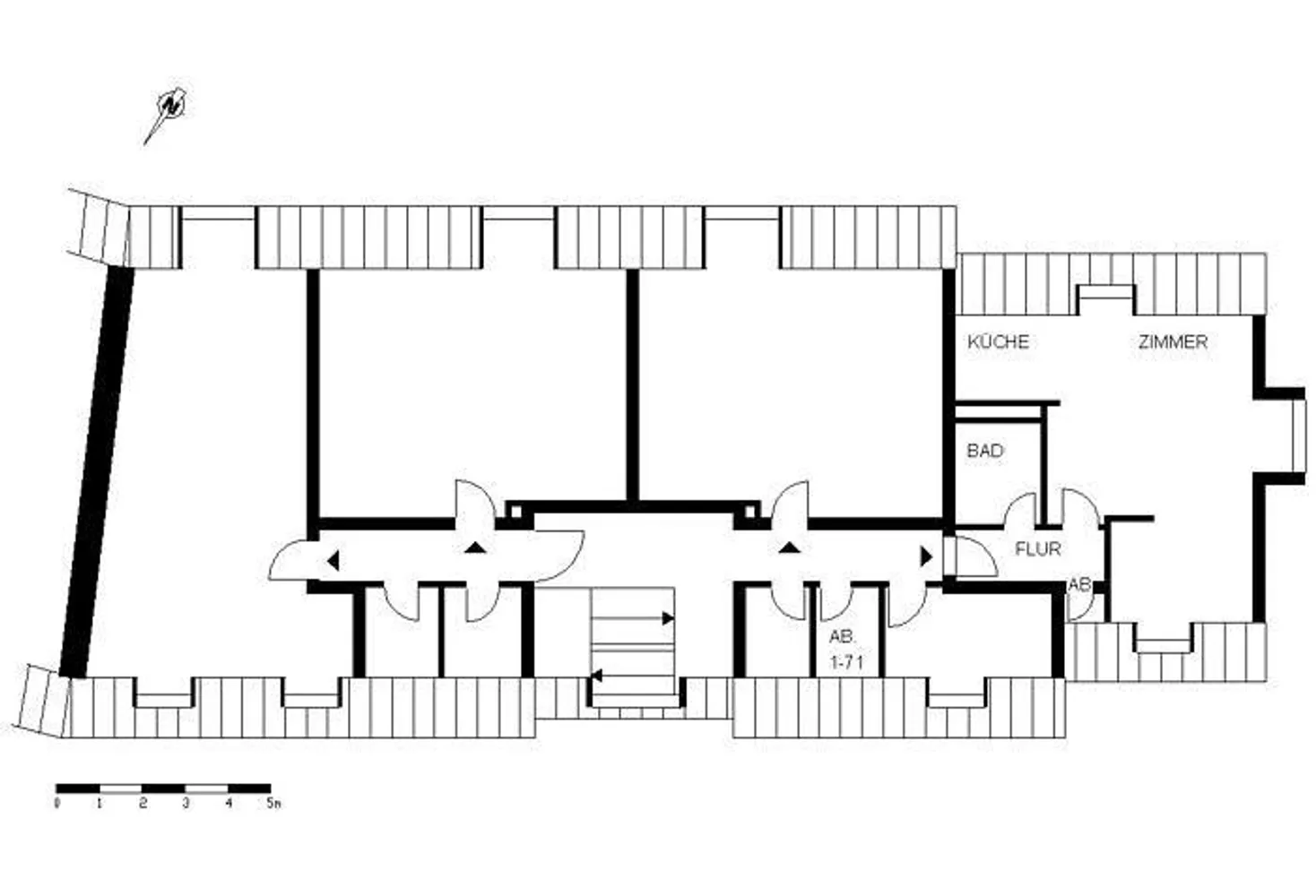 1 Zimmer Wohnung mit 43 m² in Bremen – Bild 2