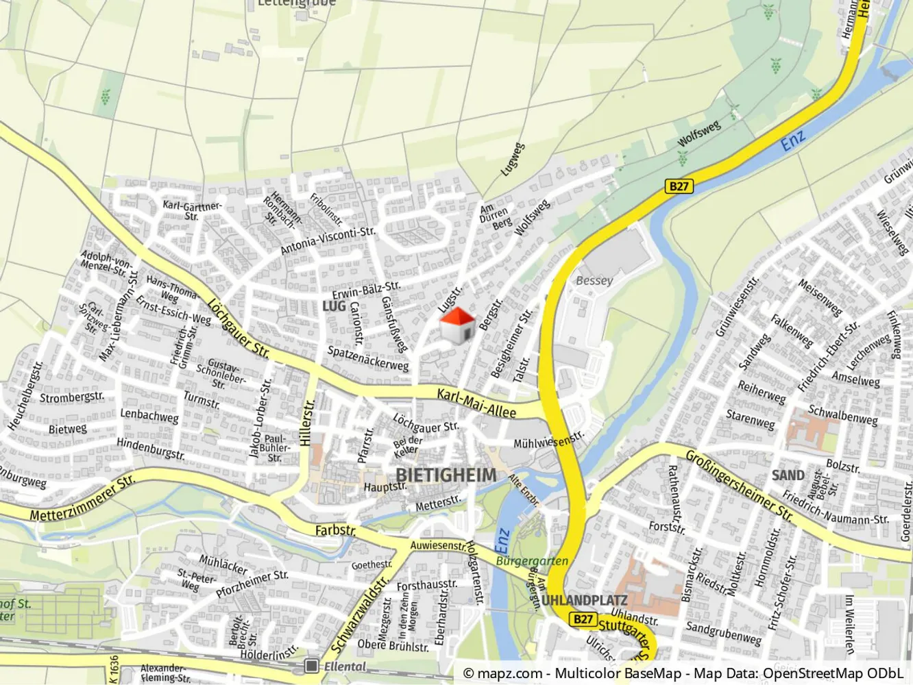 2 Zimmer Wohnung mit 55 m² in Bietigheim-Bissingen – Bild 7