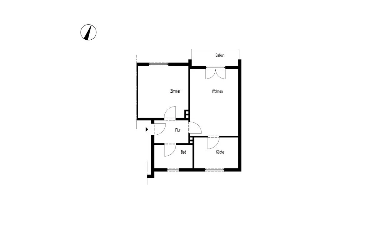 2 Zimmer Wohnung mit 52 m² in Lüdenscheid – Bild 3