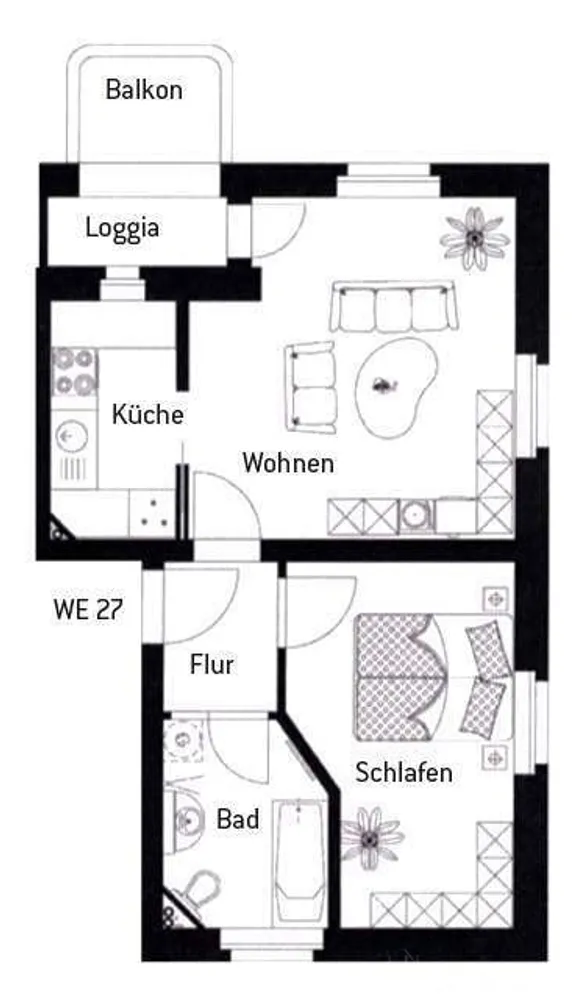 2 Zimmer Wohnung mit 44 m² in Leipzig – Bild 10