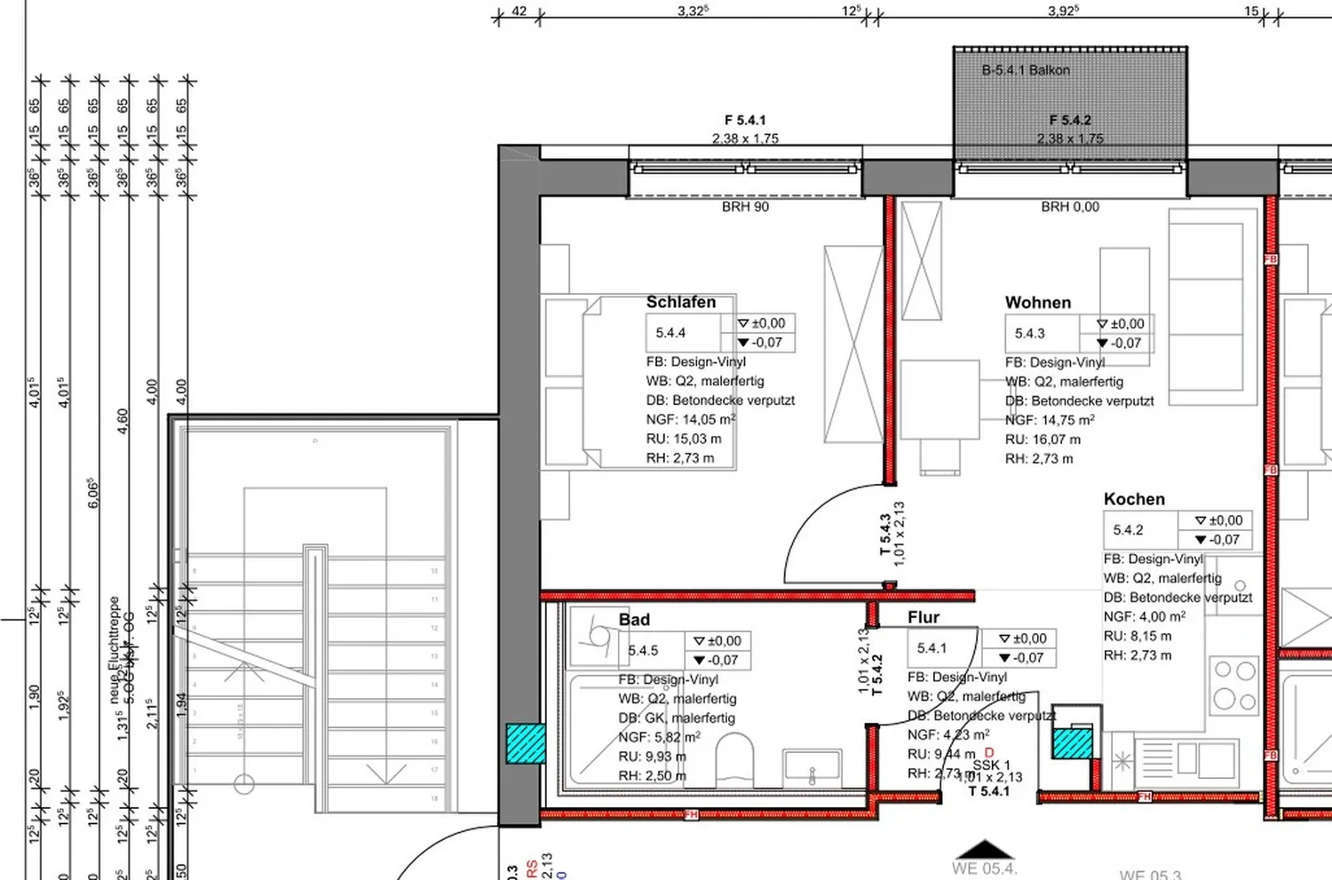 2 Zimmer Wohnung mit 43 m² in Hof – Bild 5