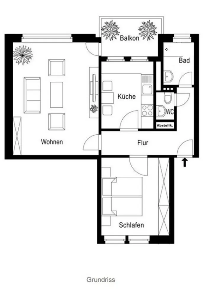 2 Zimmer Wohnung mit 67 m² in Hilden – Bild 7