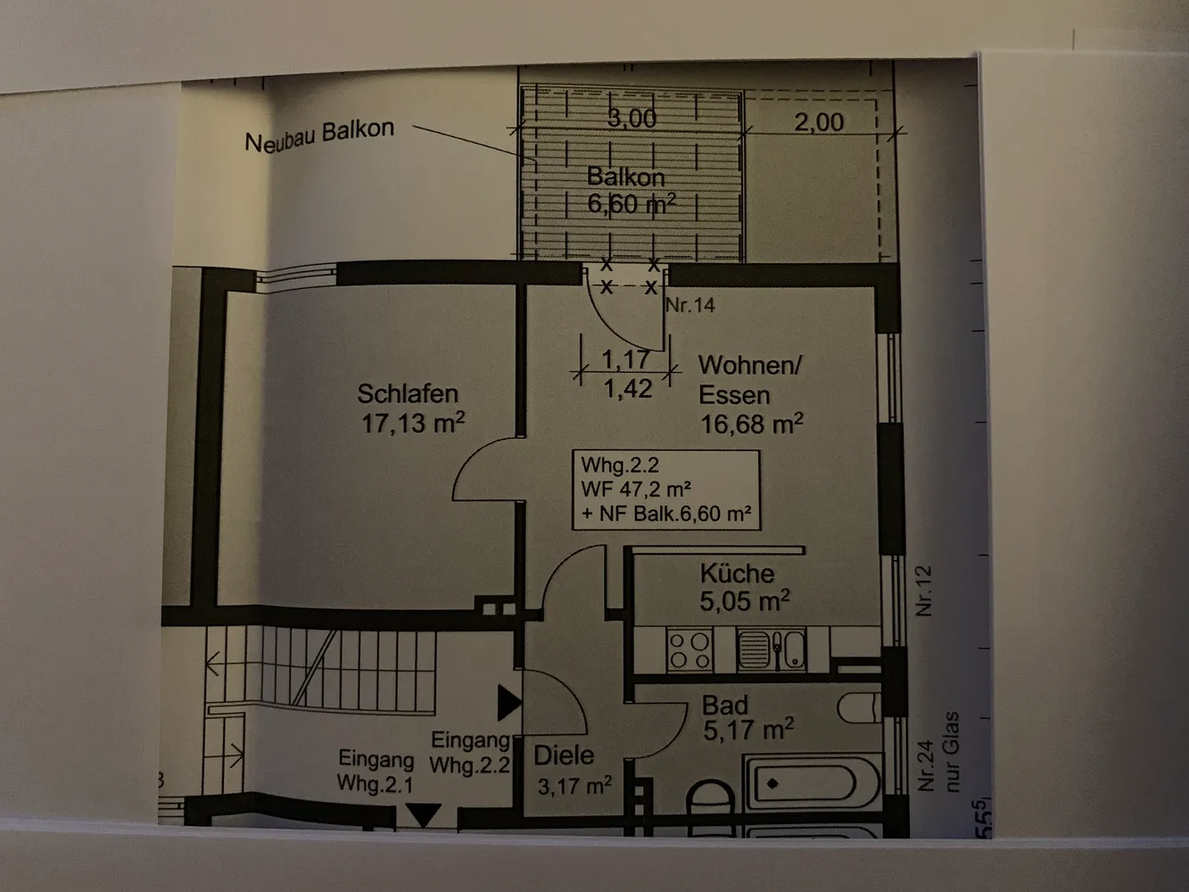 2 Zimmer Wohnung mit 51 m² in Solingen – Bild 1