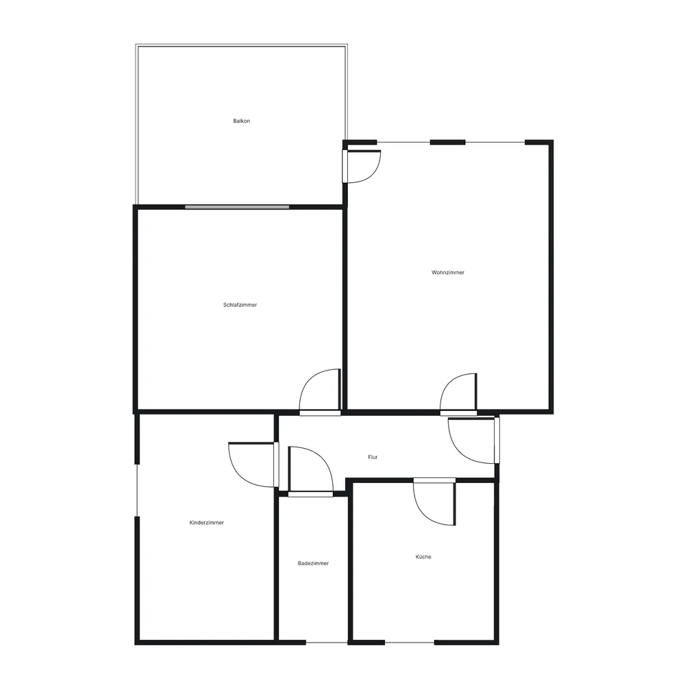 3 Zimmer Wohnung mit 69 m² in Bochum – Bild 2
