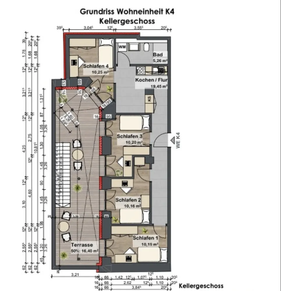 WG-Zimmer mit 83 m² in Nürnberg – Bild 9