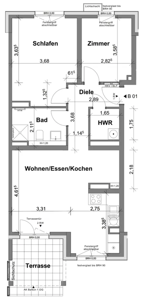 3 Zimmer Wohnung mit 79 m² in Norderstedt – Bild 5