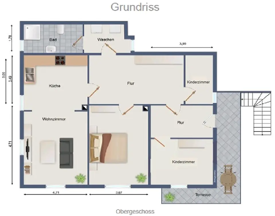 3 Zimmer Wohnung mit 105 m² in Schmalkalden – Bild 5